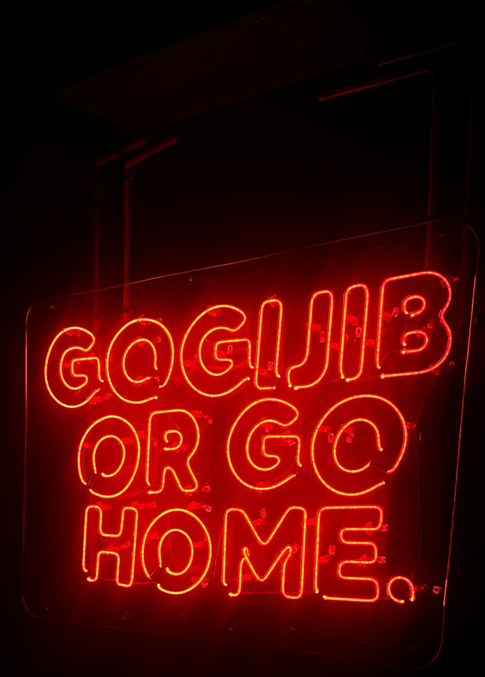 COTE neon sign