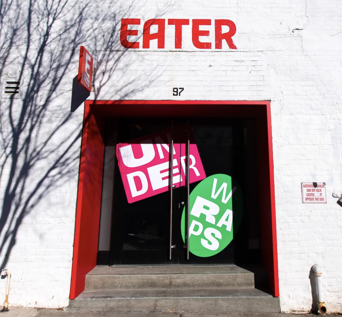 Eater Holiday Pop-Up exterior